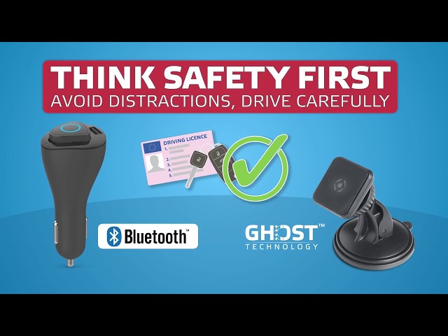 Celly Ghost Dash magnetische Saugnapf-Autohalterung video