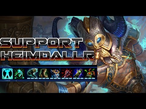 HE CAN PLAY ANY ROLE HE WANTS | Smite Heimdall Support Gameplay