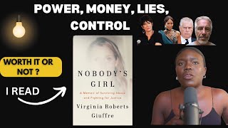 I read NOBODY'S GIRL by Virginia Giuffre , her truth behind Esptein, Prince Andrew's abuse