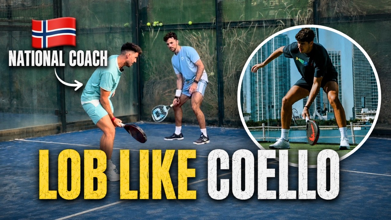 Lob technique: arm-driven control and deception