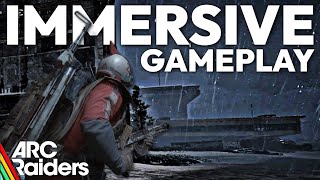 Rainy Spaceport Raid - No Commentary - ARC Raiders Immersive Gameplay