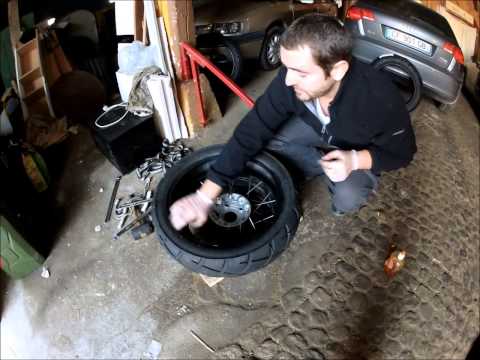 comment installer des chaines sur les pneus