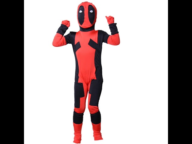 Vídeo relacionado con Rubies Deadpool Classic para adultos, Jumpsuit impreso digitalmente con máscara, Licencia Oficial Marvel Deadpol 3, Unisex, para Carnaval, Halloween, Fiestas temáticas, Cosplay y despedidas
