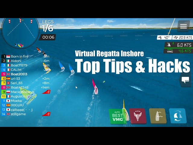 Virtual Regatta Inshore Top Tips & Hacks