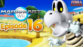 Mario Kart Wii Gameplay Walkthrough Part 16 - Dry Bones! Mirror Leaf Cup & Lightning Cup!