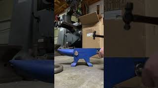 How to silence an anvil #blacksmith #science #technology