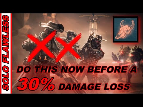GET Your SOLO FLAWLESS SPIRE OF THE WATCHER NOW Before Final Shape -WARNING Before A 30% Damage Loss