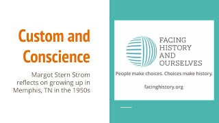 Custom and Conscience