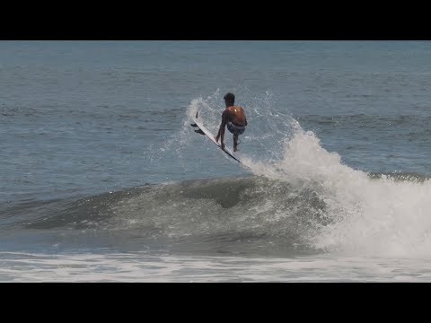 Bronson Meydi ripping in Bali on his HYFI2.0 Xero