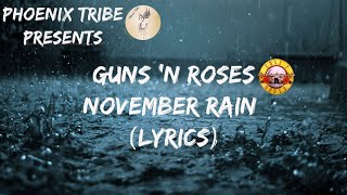 Download lagu Guns N' Roses - November Rain (Lyrics) mp3