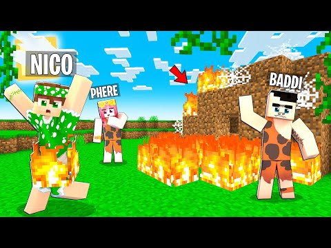 LA MIA PRIMA CASA HA *PRESO FUOCO* NELLA TIMECRAFT su MINECRAFT!