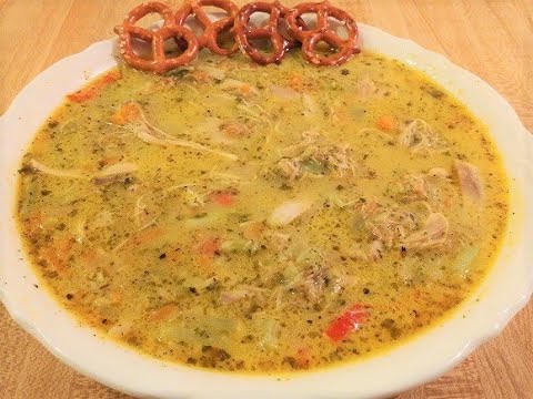 Broccoli Cheese Soup with Chicken Recipe | ๐จโ๐ณ๐ฅฆ๐ง๐ฒ๐ฅจ
