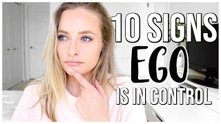 10 SIGNS THE EGO IS CONTROLLING YOUR LIFE  | Oprah + Eckhart Tolle Inspiration | Renee Amberg