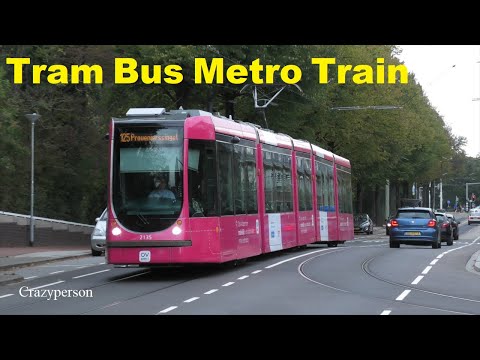 Openbaar Vervoer rond Blijdorp Rotterdam - Tram Bus Metro Trein in 2023