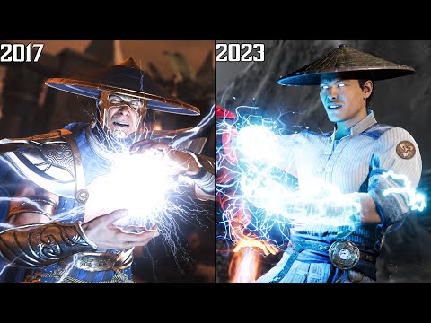 Raiden Fatal Blow (X-Ray) Evolution - Mortal Kombat 9-12 (2011-2023) 4K