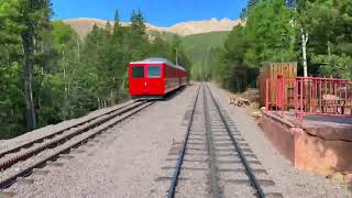 Pikes Peak Cog Railway Full Ride POV 2022