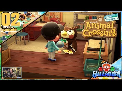 Animal Crossing: New Horizons - Day 2 Daytime - Blather's Is Here! Gulliver & Nook Shop Gathering