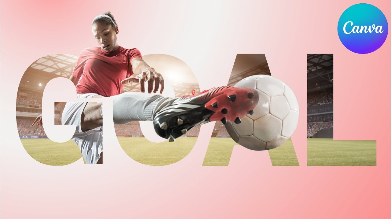 Typography Text Design with Canva