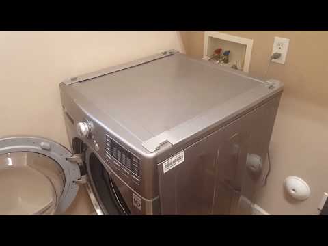 LG Stacking kit installation for washer and dryers