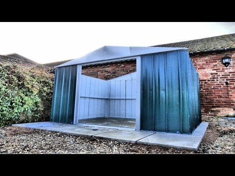 comment monter un abri de jardin yardmaster