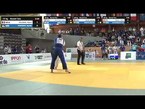 Judo.MD 2019 * PELIVAN , MDA -  STANOJEVIC , SRB * 1/32 Junior European Judo Cup Paks, HUN