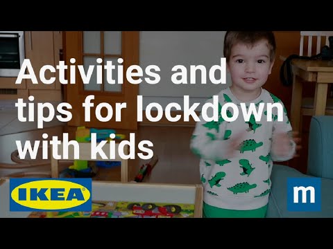 AD | Activities and tips for surviving lockdown with kids | Mumsnet | IKEA