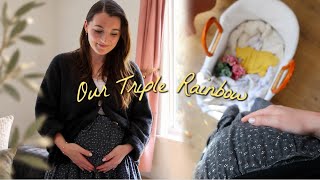Download lagu 🤍 We are expecting a Baby | pregnant after loss | the story of our Triple Rainbow Baby mp3