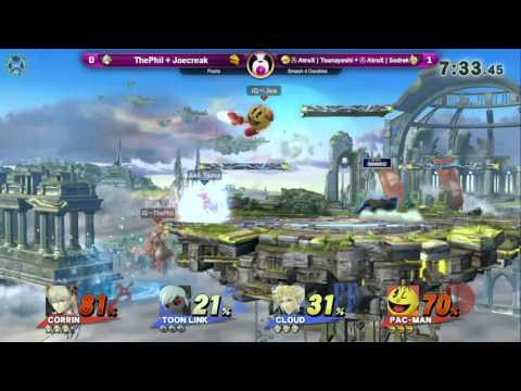 PPT - ThePhil + Joecreak Vs. Tsunayoshi + Sodrek - Pools - Smash 4 Doubles
