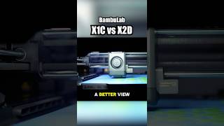 X1C vs X2D app monitoring comparison #3dprinting #bambu
