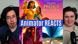REACTING to *The Prince of Egypt* SO BEAUTIFUL!! (First Time Watching) Animator Reacts