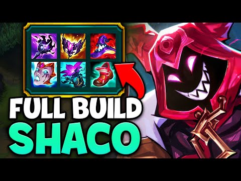 WHEN AP SHACO HITS FULL BUILD AT 28 MINUTES! (THIS IS VERY RARE)