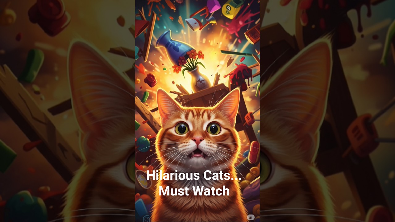 Hilarious Cat Moments: Unbelievable Reactions & Funniest Fails! 😹 #shorts #youtubeshorts #viral