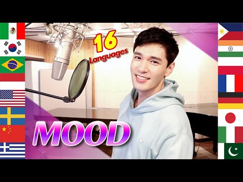 Mood (24kGoldn) 1 Guy Singing in 16 Different Languages - Cover by Travys Kim