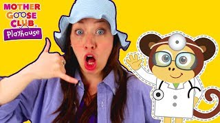 Five Little Monkeys Jumping on the Bed 2 | Nursery Rhymes & Kids Songs - Mother Goose Club Playhouse