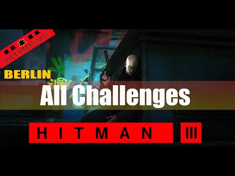 HITMAN 3 Berlin All Challenges Mastery Level 20 Easy Walkthrough | Apex Predator |