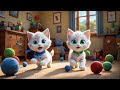 Three Baby Kittens Say Meow Meow Meow Cute Animal Song For Kids Nursery Rhymes And Baby Songs