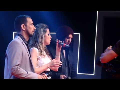 Walmir Alencar, Guilherme de Sá e Adriana Arydes no Troféu Louvemos 2015