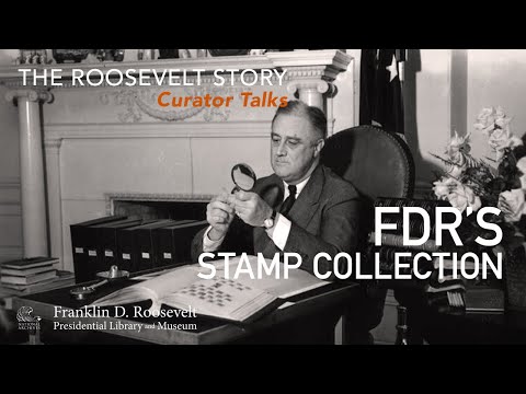 Curator Talks: FDR's Stamp Collection
