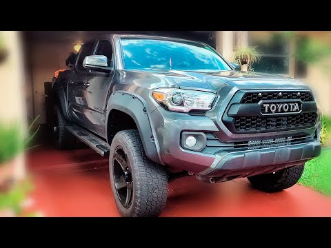 Como INSTALAR FENDER FLARES en una TOYOTA TACOMA SR5 - Guardabarros Widebody facias para carros