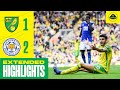 EXTENDED HIGHLIGHTS | Norwich City 1-2 Leicester City