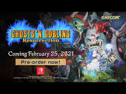 Ghosts ‘n Goblins Resurrection – Dev Video #2 – Art ‘n Abilities
