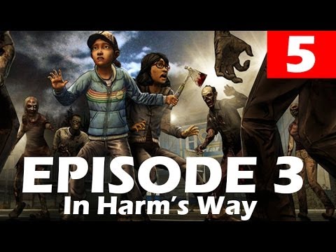 The Walking Dead Season 2 Episode 3 Walkthrough Part 5 In Harm's Way No Commentary Gameplay Trailer