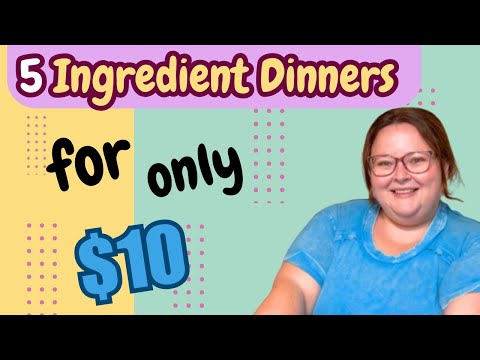 ✨NEW✨5 Ingredient or Less Recipes || $10 Family Dinners Anyone Can Make