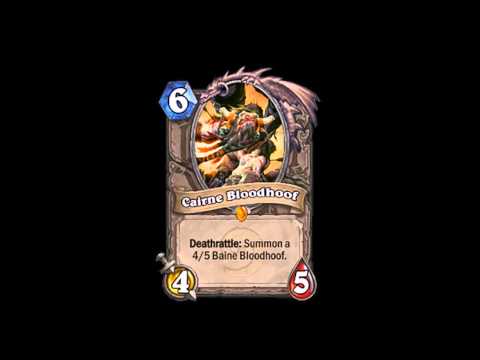 Cairne Bloodhoof Sounds - Hearthstone