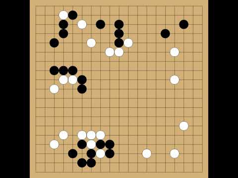 Fujisawa Hosai(9p) vs Hayashi Yutaro(8p) - 5th Nihon Ki-in #1 - round 1 - 1964 - komi: 4.5