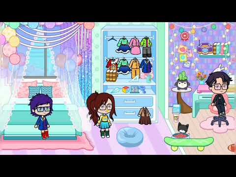 TIZI Doll Town Game | Doll house and school game | Make beautiful doll for Play Part-5