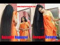 Baisakhi Beauty With Fashionable Saree Ornaments Long Hair Woman Of India 2020 Bengali Rapunzel