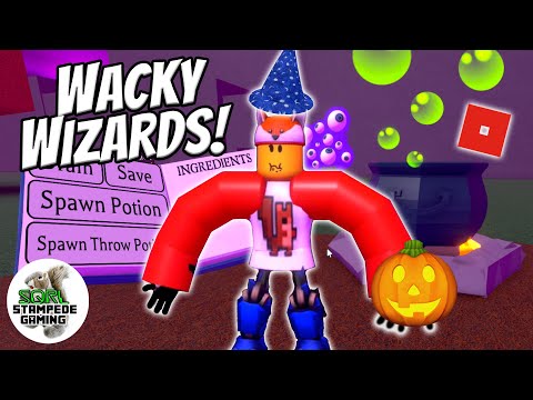 Wacky Wizards Potion Making SQRL Stampede Plays ROBLOX