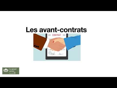 Les avant-contrats