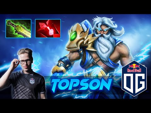 TOPSON GODLIKE OG ZEUS - Dota 2 Pro Gameplay [Watch & Learn]